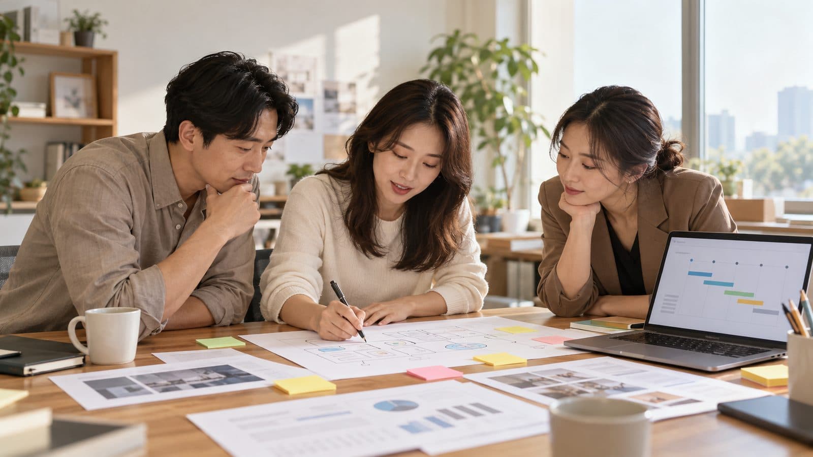 성과를 만드는 업무기획 교육 장면