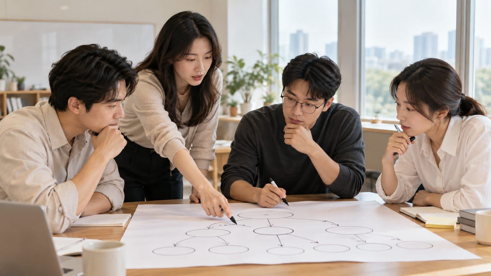 실전 문제해결 스킬 교육 장면